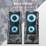 TRUST GXT 606 JAVV RGB LED illuminated 2.0 Speaker Set, Power output (RMS) 6 W в Черногории