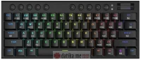 Redragon Tastatura Horus Mini, wired&2.4G&BT keyboard, red