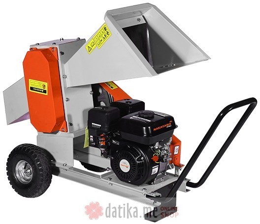 NAKAYAMA GS8700 Drobilica za grane do 60mm motorna 7KS/5,22kW 