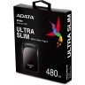 A-DATA 480GB ASC680-480GU32G2-CBK crni eksterni SSD 