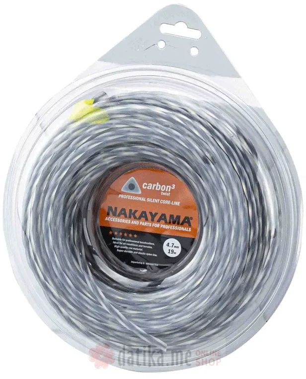 Karbonska nit za trimer 4,0mm 28m Nakayama NC1002 в Черногории