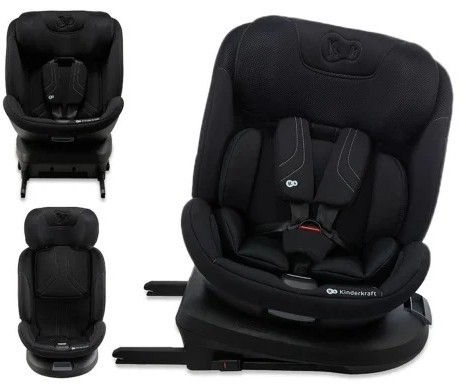 KINDERKRAFT AUTOSJEDIŠTE XPEDITION3 I-SIZE 40-150CM BLACK
