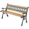 Papillion Klupa drvena Eldorado 126x52x73cm