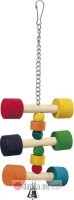 Ferplast  PA 4091 PARROT 3 PERCH TOY-igracka