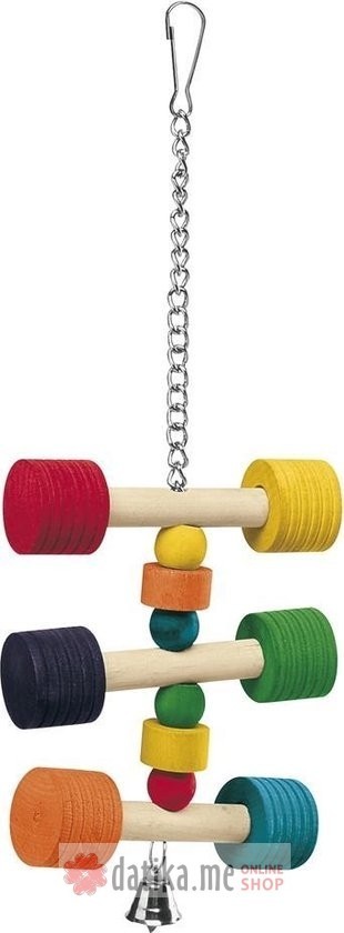 Ferplast  PA 4091 PARROT 3 PERCH TOY-igracka