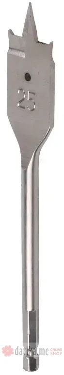 BORMANN Burgija za drvo pljosnata 22x400mm prihvat HEX 1/4" 