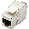 Digitus CAT 5e Keystone Jack, shielded Class D, RJ45 to LSA, tool free connection