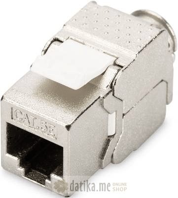 Digitus CAT 5e Keystone Jack, shielded Class D, RJ45 to LSA, tool free connection