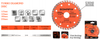 Somafix SFX1614 Dijamantna rezna ploča Turbo 180x22.2X7mm