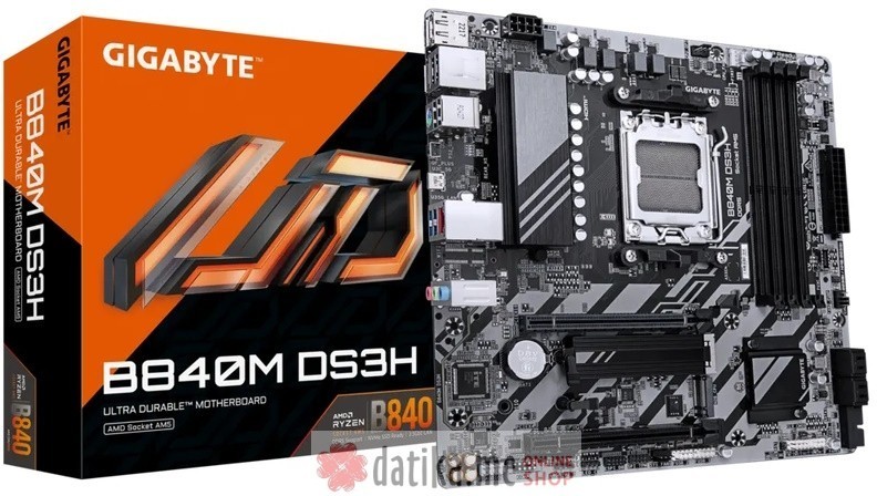 GIGABYTE B840M DS3H rev. 1.0  в Черногории