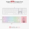 Redragon Draconic K530 PRO RGB Mechanical Gaming Keyboard, 2.4G,BT, 60% White