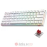 Redragon Draconic K530 PRO RGB Mechanical Gaming Keyboard, 2.4G,BT, 60% White
