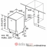 Bosch SPV2IKX10E Potpuno ugradna mašina za pranje sudova, 9 kompleta (Slim, 45cm) в Черногории
