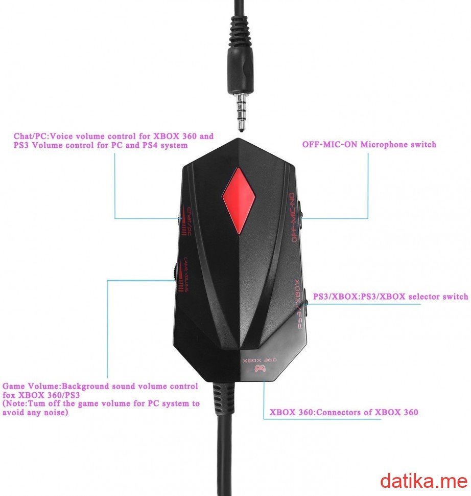 Buy Kotion Each GS 600 Gaming Headset Stereo Headphones in
