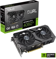 ASUS Dual GeForce RTX 4060 Ti EVO OC Edition 8GB GDDR6, DUAL-RTX4060TI-O8G-EVO