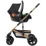 KIKKA BOO KOLICA ZA BEBE AMAIA 3U1 ALL BLACK