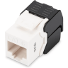 Digitus CAT 6 Keystone Jack, unshielded RJ45 to LSA, tool free connection, incl. cable tie в Черногории