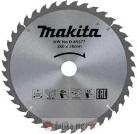 Makita D-65377 NOZ ZA CIRKULAR ZA DRVO 260x30MM