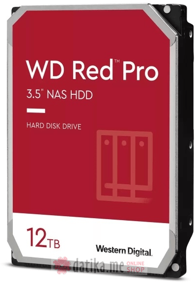 WD WD121KFBX 12TB 3.5" SATA III  Red Pro  in Podgorica Montenegro