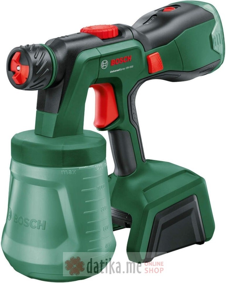 BOSCH Pištolj za fino bojanje 1200ml 18V AdvancedSpray 18V-300 Solo verzija bez akumulatora i punjaća