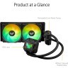 Asus TUF Gaming LC II 240 ARGB all-in-one liquid CPU cooler в Черногории