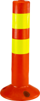 Bormann BPP2480 Stub saobracajni PVC crveno/bijeli 45cm 