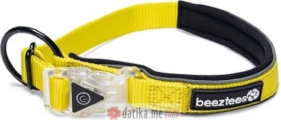 Beeztees OGRLICA ZA PSE PARINCA YELLOW-35-40cmx20mm