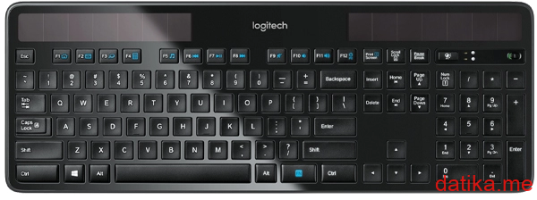 Logitech K750 Wireless Solar Crna Tastatura Bezicna