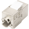 Digitus CAT 6A Keystone Jack, shielded, tool free connection