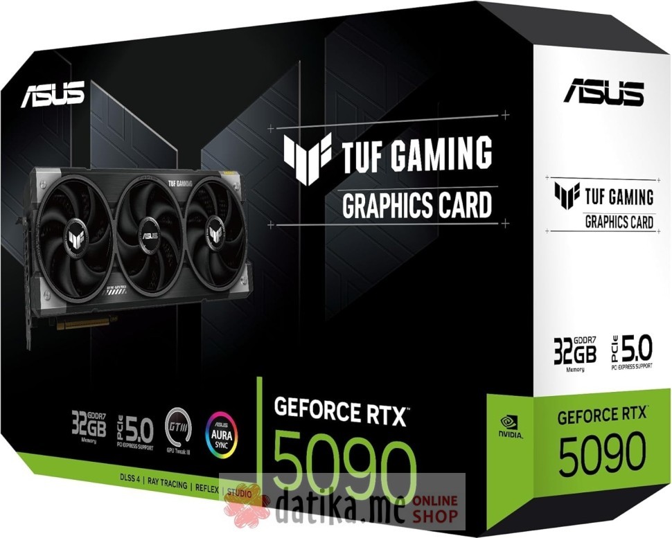 ASUS TUF Gaming GeForce RTX 5090 32GB GDDR7, TUF-RTX5090-32G-GAMING