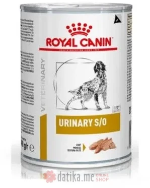 Royal Canin Urinary S/O Dog Konzerva 410g в Черногории