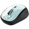 Trust Yvi Compact Wireless Mouse - Blue Brush