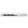 MikroTik SwOS powered 24 port Gigabit Ethernet switch with 2 SFP+ ports in 1U rackmount case (CSS326-24G-2S+RM) 