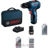 BOSCH Bušilica-Odvijač akumulatorski 18/30Nm 2x2,0A/12V GSR 120-LI