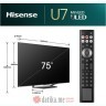 HISENSE 75U7NQ ULED 75 inča Mini-LED 4K UHD Smart TV