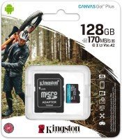Kingston Canvas Go Plus Micro SDHC + SD Adapter 64GB/128GB/256GB/512GB