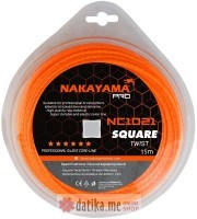 NAKAYAMA NC1021 Najlonska nit za trimer 2,4mm 15m spiralna