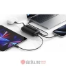 Swissten Power bank VOLTBOX 35W 10000 mAh with built-in cables USB-C, Lightning