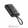 Swissten Power bank VOLTBOX 35W 10000 mAh with built-in cables USB-C, Lightning