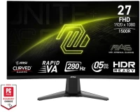 MSI MAG 276CXF 27'' Full HD 280 Hz Zakrivljeni Monitor