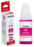 Canon GI490 Ink Bottle Cartridge, Magenta