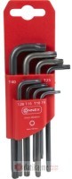 Conmetall Set ugaonih TORX odvijača, TX 9-40