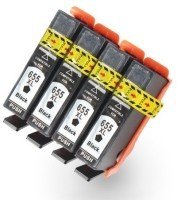 HP 655 Black Original Ink Advantage Cartridge (CZ109AE)