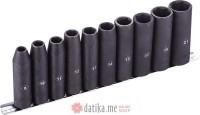 Bormann BHT7704 Ključevi nasadni 1/2" CRV 8-21mm za pneum. odvijač 