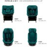KINDERKRAFT AUTOSJEDIŠTE XPEDITION3 I-SIZE 40-150CM GREEN