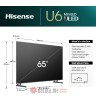 HISENSE 65U6NQ 65 inča Mini-LED 4K UHD Smart TV