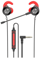 HP DHE-7004 Slusalice sa mikrofonom, red