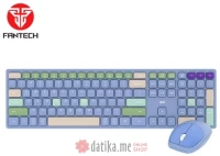 FANTECH WK895 SET BEZICNI MIS I TASTATURA PLAVI