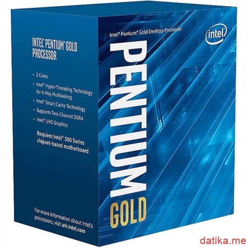 INTEL Pentium Gold G7400 (3.70GHz 2C/4T 6MB UHD Graphics 710), BX80715G7400