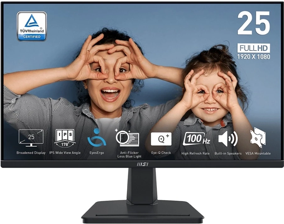 MSI PRO MP251 25'' Full HD IPS 100Hz Monitor